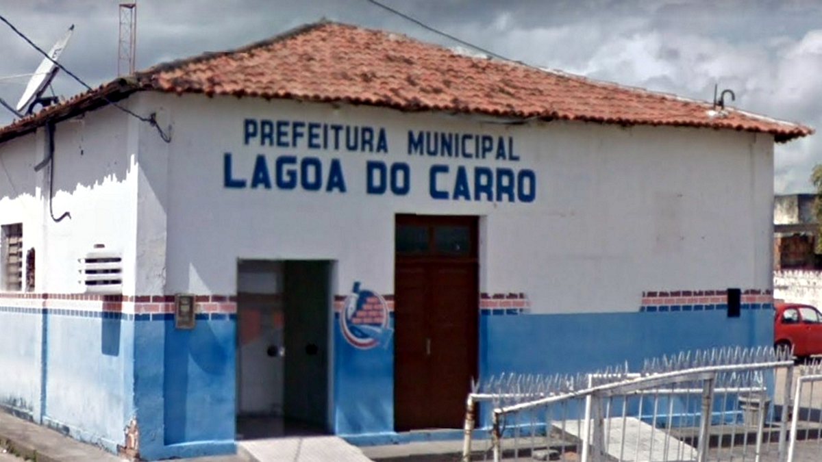 Concurso Prefeitura Lagoa do Carro: prédio do executivo municipal - Reprodução/Google Street View