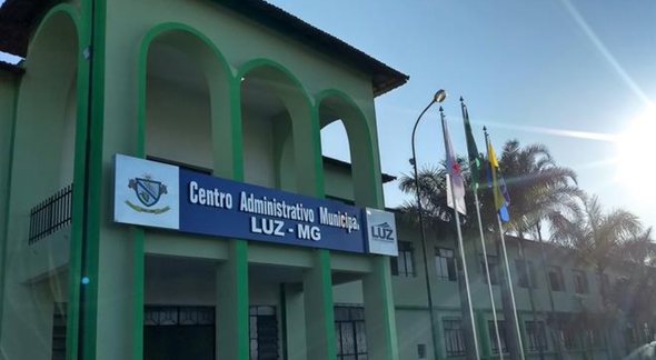 Concurso Prefeitura de Luz: fachada do prédio do Executivo - Divulgação