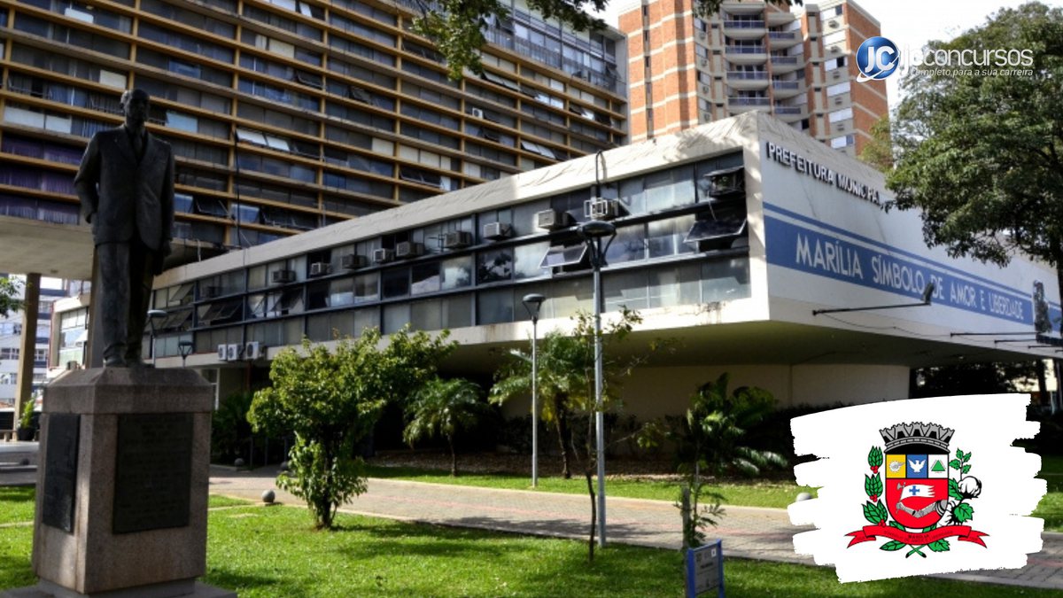 Concurso Prefeitura de Marília: prédio do executivo municipal - Divulgação