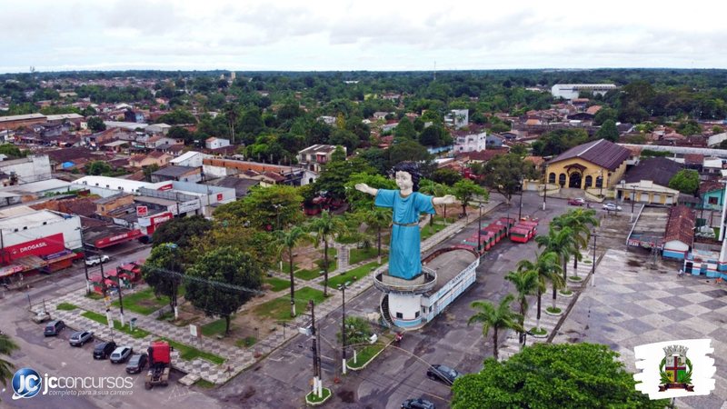 Concurso da Prefeitura de Marituba PA: vista aérea da cidade