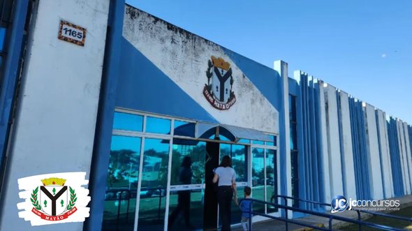 Concurso da Prefeitura de Matão: fachada do prédio do Executivo - Foto: Divulgação