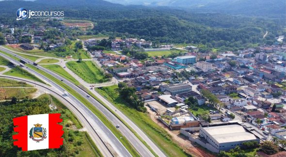 Concurso da Prefeitura de Miracatu: vista aérea do município - Divulgação