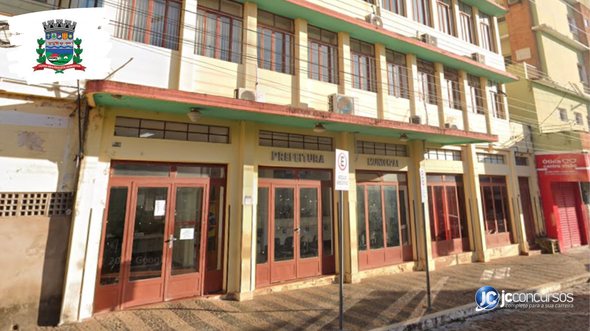 Concurso da Prefeitura de Mococa: fachada do prédio do Executivo - Foto: Google Street View