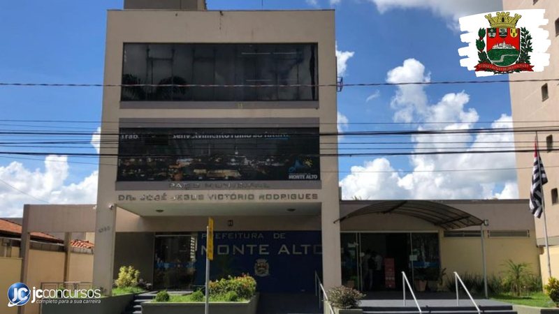 Concurso da Prefeitura de Monte Alto SP: sede do Executivo
