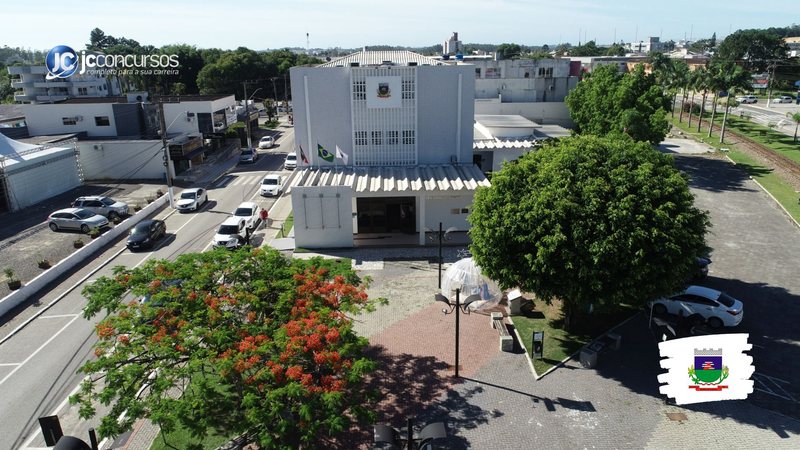 Processo seletivo de Morro da Fumaça: vista do prédio do Executivo - Crédito: Daiana Carvalho
