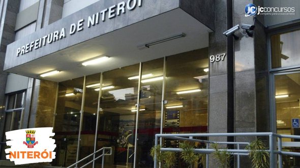 Concurso da Prefeitura de Niterói RJ: fachada do prédio da prefeitura - Divulgação