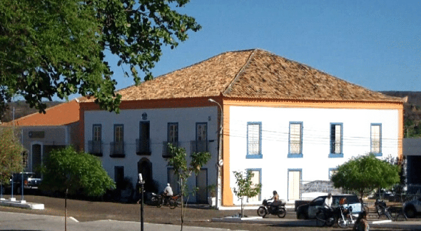 Prédio da Prefeitura Municipal de Oreias, no Piauí - Divulgação