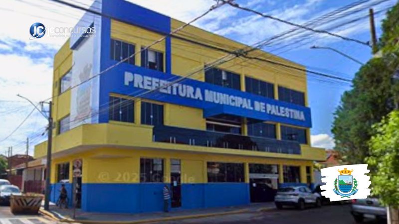 Concurso da Prefeitura de Palestina: sede do Executivo