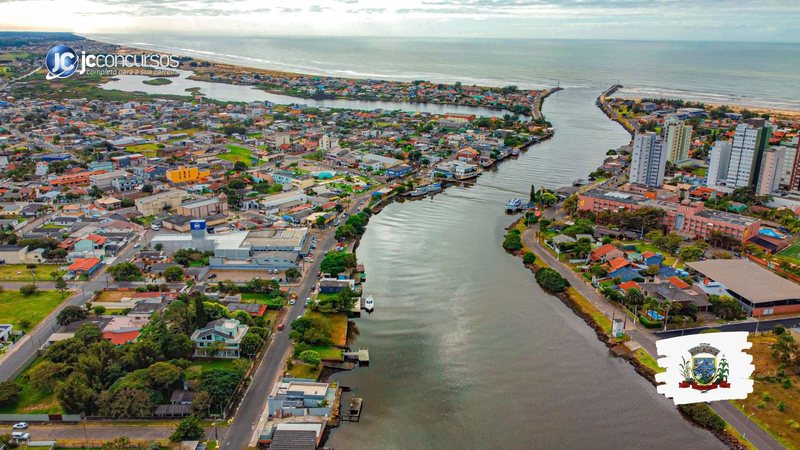Processo seletivo de Passo de Torres SC: vista aérea da cidade