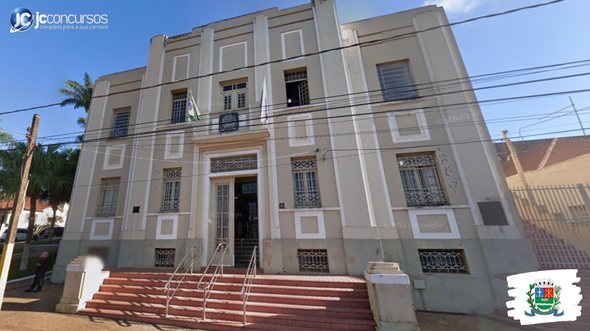 Processo seletivo da Prefeitura de Pederneiras SP: sede do Executivo - Google Street View
