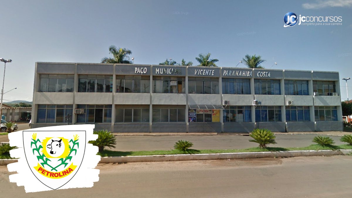 Concurso da Prefeitura de Petrolina de Goiás GO: sede do órgão