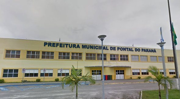 Concurso GCM de Pontal do Paraná PR: sede da prefeitura - Google Street View