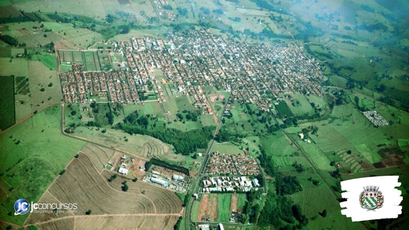 Processo seletivo da Prefeitura de Potirendaba: vista aérea do município - Foto: Divulgação