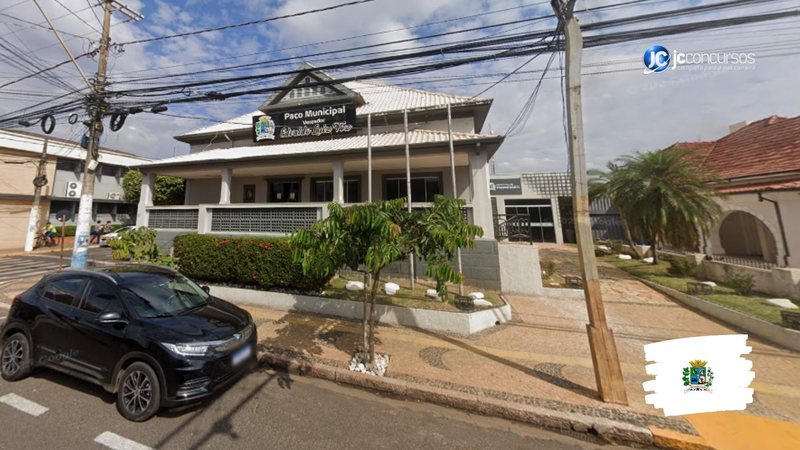 Concurso da Prefeitura de Promissão: sede do Poder Executivo - Foto: Google Street View