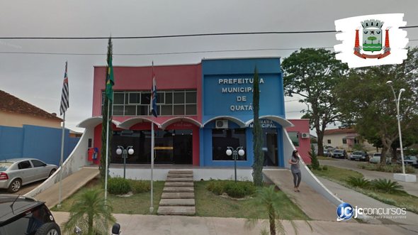 Concurso da Prefeitura de Quatá: fachada do prédio do Executivo - Foto: Google Street View
