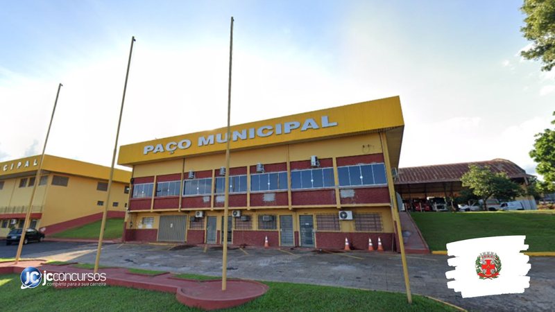 Concurso da Prefeitura de Regente Feijó: sede do Executivo - Foto: Google Street View