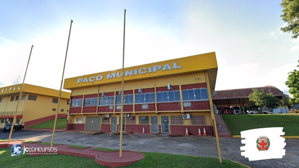 Concurso da Prefeitura de Regente Feijó: sede do Executivo - Foto: Google Street View