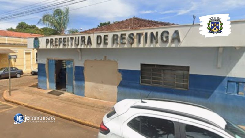 Concurso da Prefeitura de Restinga: sede do Executivo - Google Street View