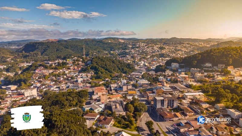 Concurso da Prefeitura de Rio Branco do Sul: vista aérea do município - Foto: Divulgação
