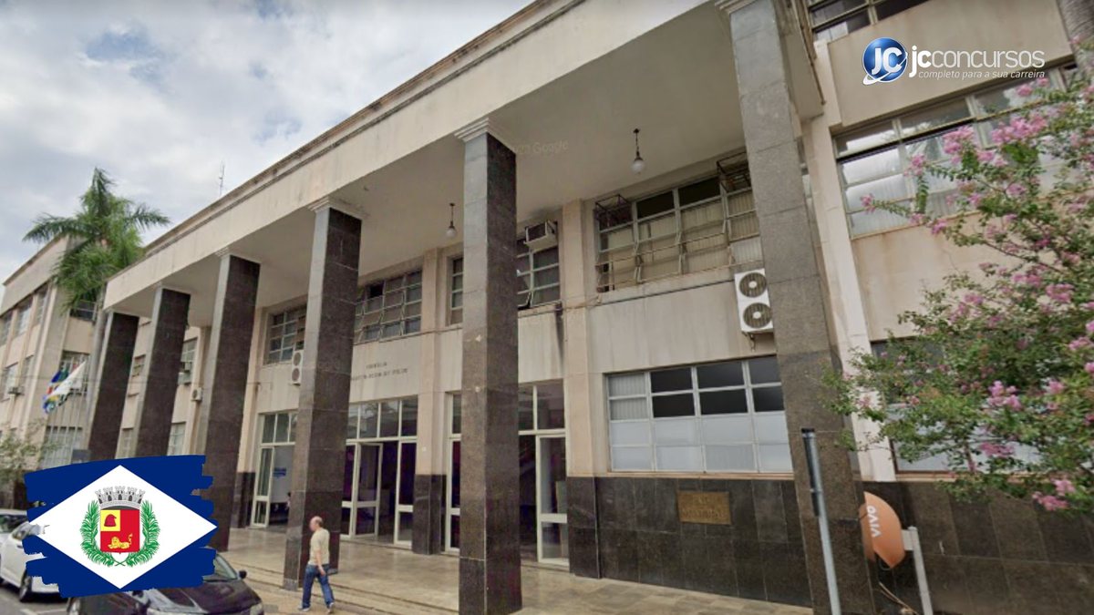 Concurso da Prefeitura de Rio Claro: fachada do prédio do Executivo - Foto: Google Street View