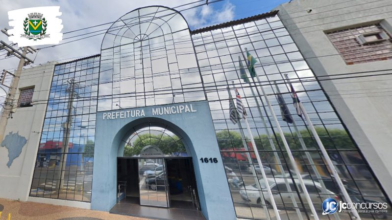 Processo seletivo de Santa Fé do Sul SP: sede do Executivo