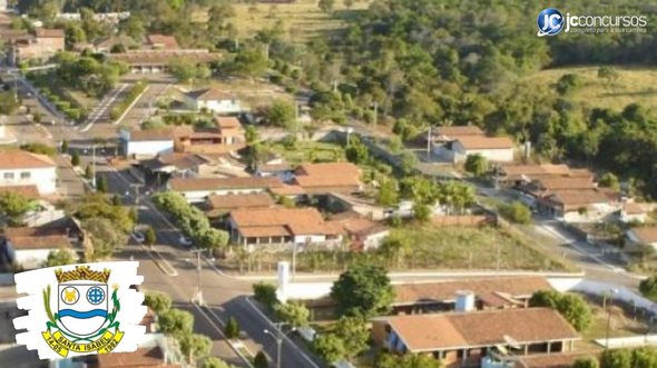 Concurso da Prefeitura de Santa Isabel GO: vista aérea da cidade - Divulgação