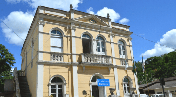 Prédio da Prefeitura Municipal de Santa Leopoldina, no Espírito Santo - Divulgação
