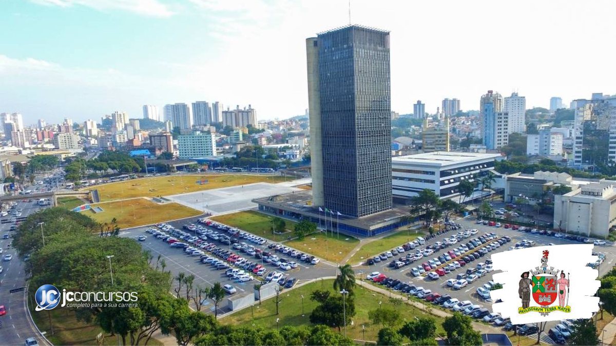 Concurso da Prefeitura de São Bernardo do Campo: vista panorâmica do prédio do Executivo
