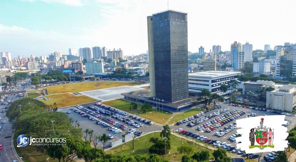 Concurso da Prefeitura de São Bernardo do Campo: vista panorâmica do prédio do Executivo - Divulgação