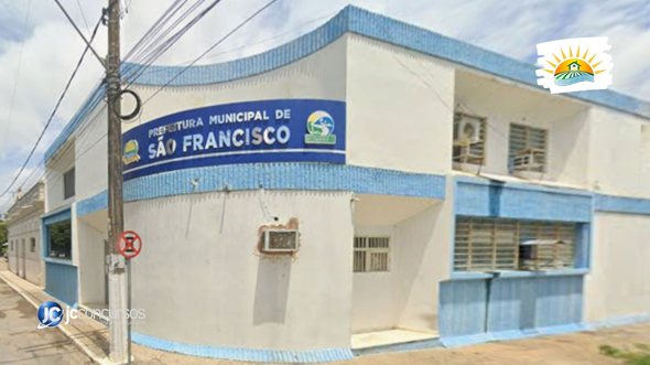 Concurso da Prefeitura de São Francisco MG: sede do Executivo - Google Street View