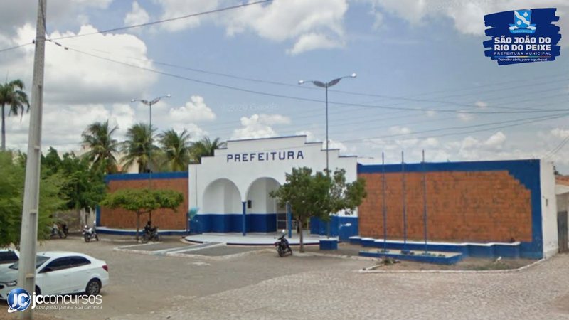 Concurso da Prefeitura de São João do Rio do Peixe PB: sede do Executivo - Google Street View