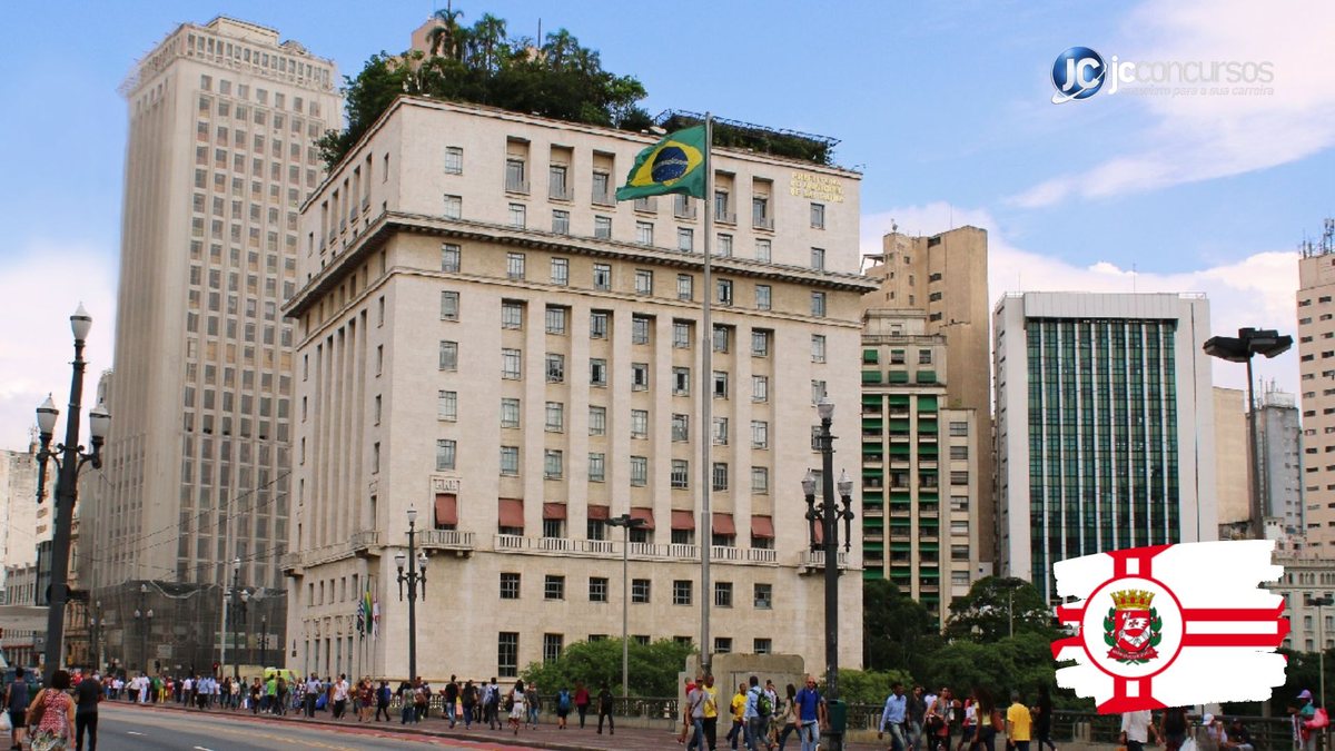 Edifício da Prefeitura de São Paulo, no centro da capital - Divulgação