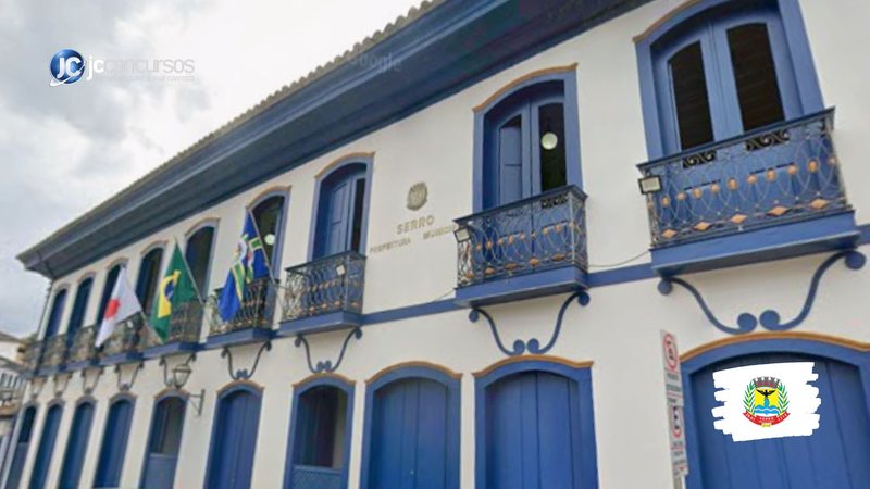 Concurso da Prefeitura de Serro: sede do Executivo