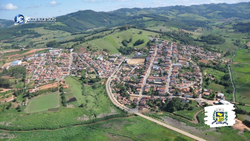 Concurso da Prefeitura de Toledo MG: vista aérea da cidade