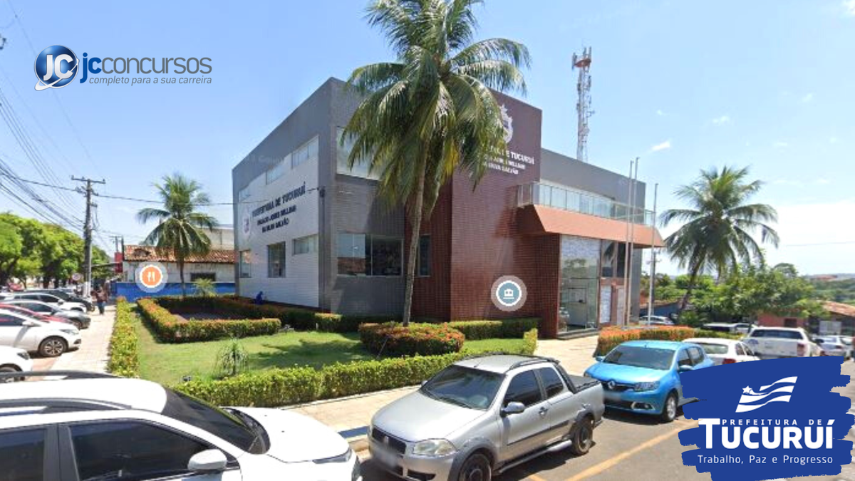 Concurso Prefeitura Tucuruí: prédio do executivo municipal
