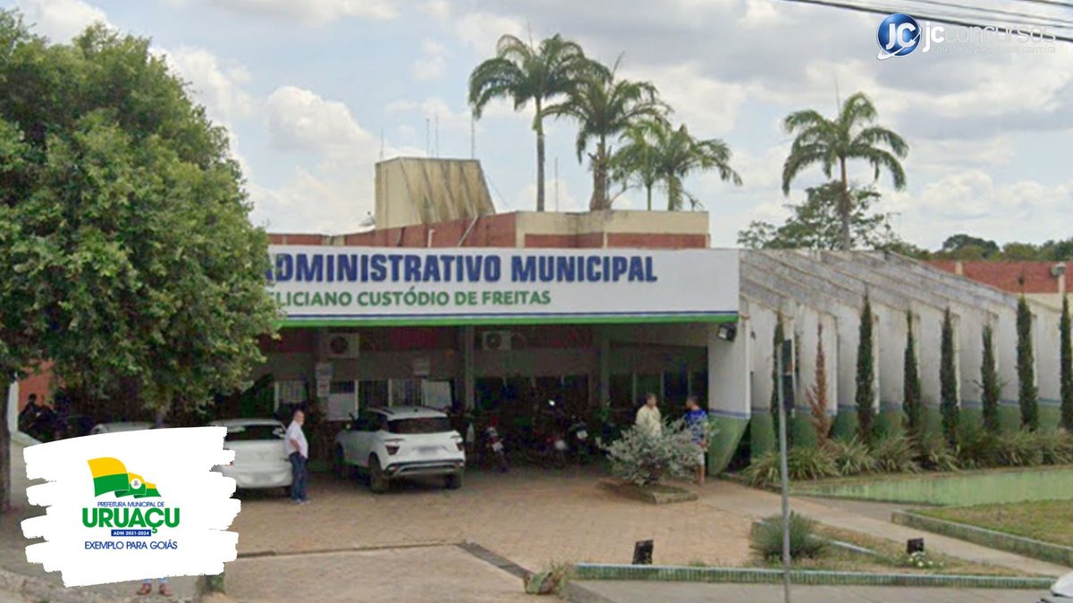 Concurso da Prefeitura de Uruaçu GO: sede do órgão - Google Street View