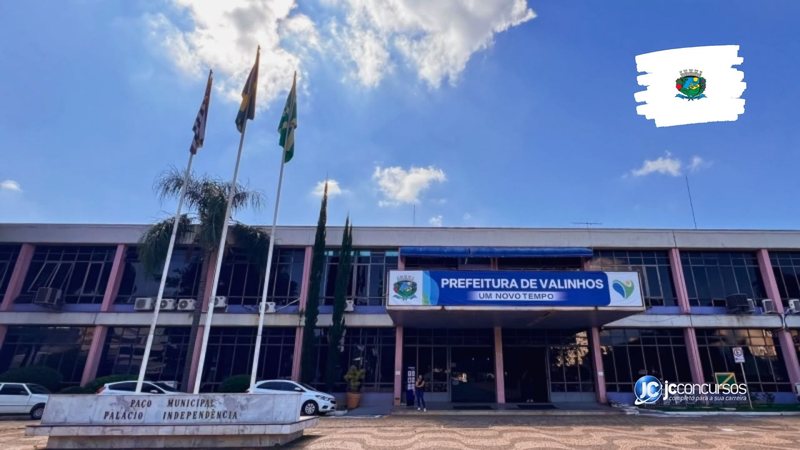 Concurso da Prefeitura de Valinhos: sede do Poder Executivo