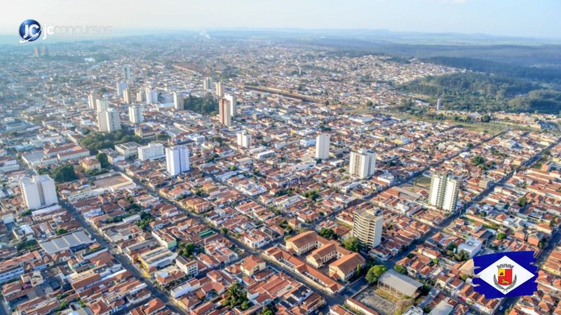 Concurso da FMS de Rio Claro SP: vista aérea da cidade