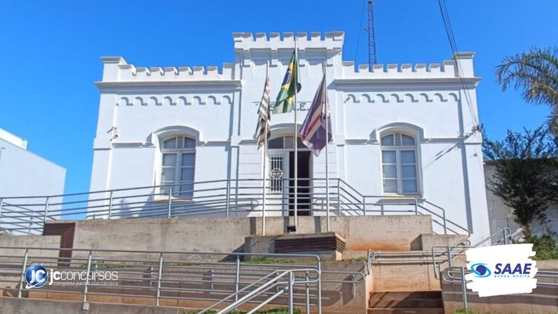 Concurso do SAAE de Barra Bonita: sede do Serviço Autônomo de Água e Esgoto