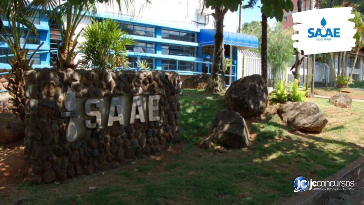 Concurso do Saae de Mogi Mirim: fachada da sede do órgão - Divulgação