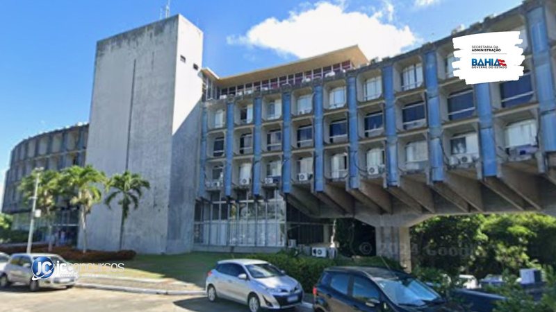 Concurso da SAEB: prédio da Secretaria da Administração do Estado da Bahia - Google Street View