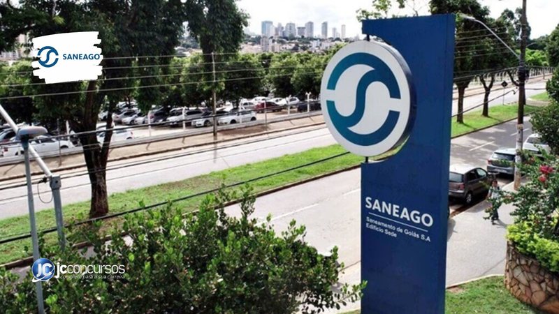 Concurso da Saneago: sede da Saneamento de Goiás - Divulgação
