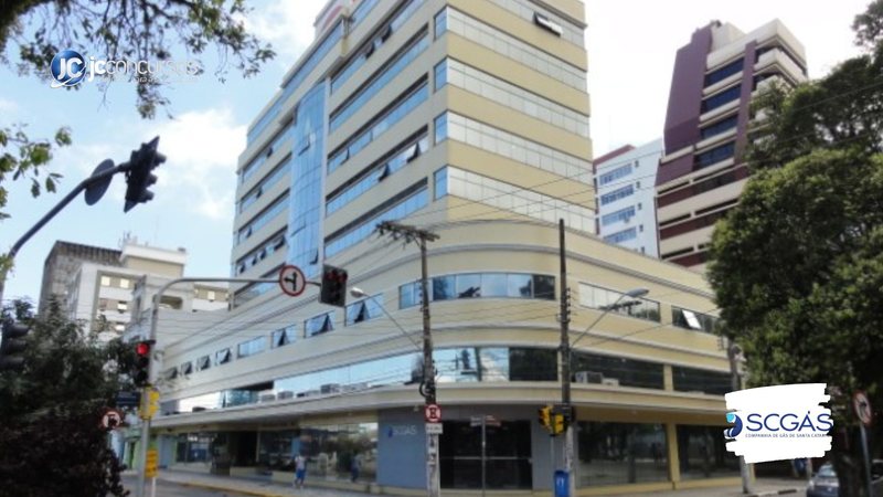 Concurso da SCGÁS: sede da Companhia, em Florianópolis (SC)