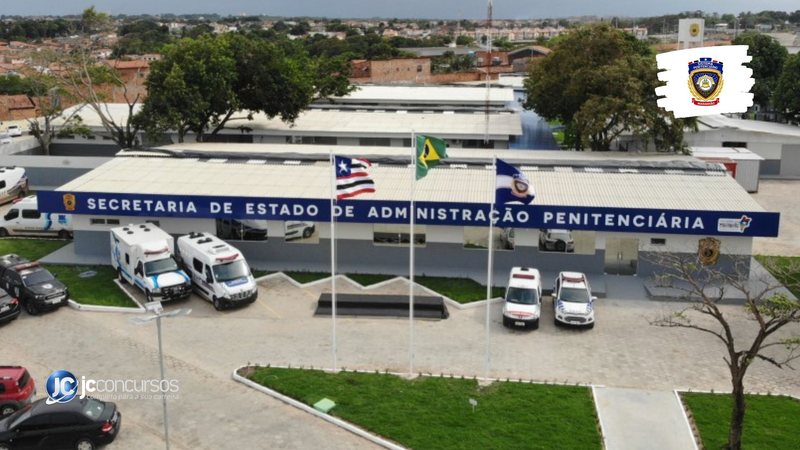 Concurso da SEAP MA: prédio da Secretaria de Estado de Administração Penitenciária do Estado do Maranhão