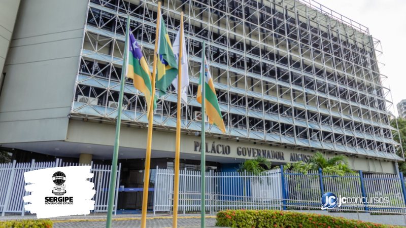 Concurso da Seasic SE: Palácio Governador Augusto Franco, sede do governo estadual - Foto: Divulgação