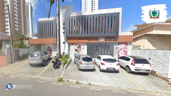 Concurso da Secult PB: sede da pasta, em João Pessoa - Foto: Divulgação