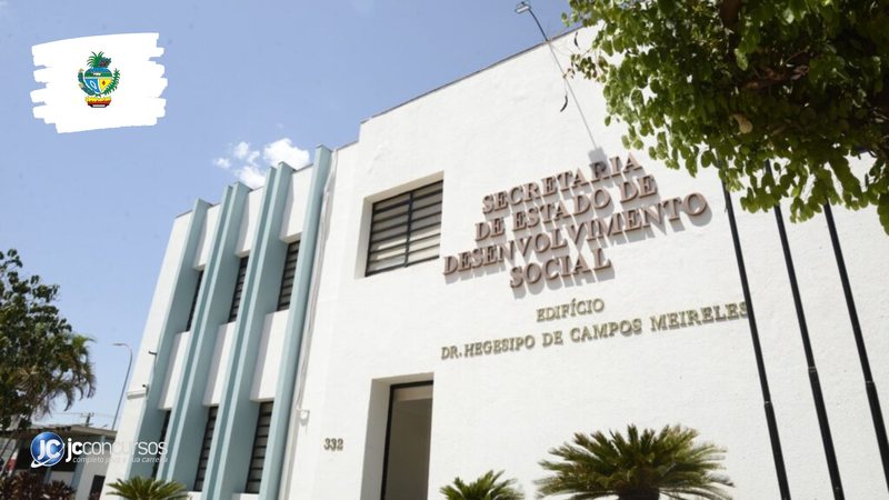 Processo seletivo da Seds GO: sede da pasta, em Goiânia