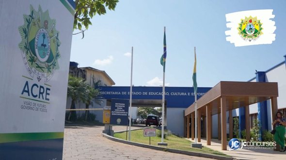 Concurso da SEE AC: sede da pasta, em Rio Branco - Foto: Divulgação