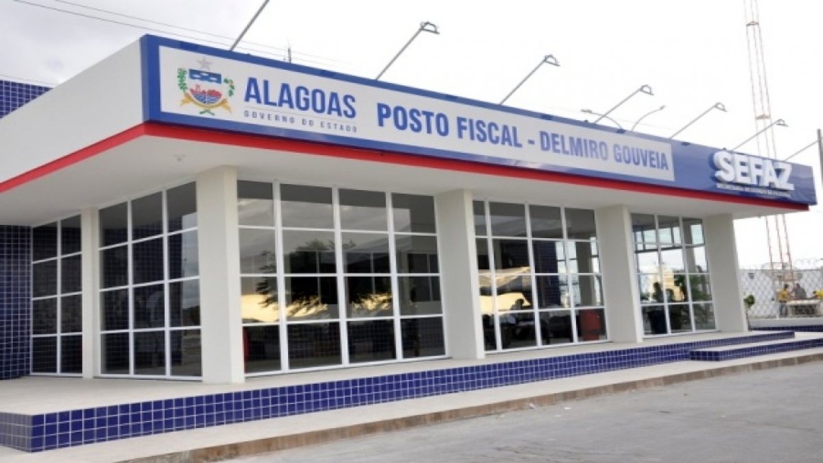 Concurso Sefaz AL: fachada do Posto Fiscal de Delmiro Gouveia