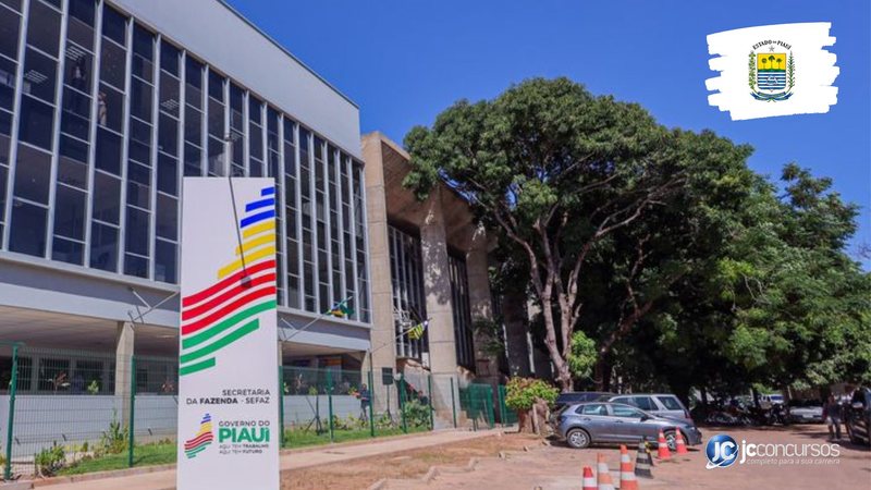 Concurso da Sefaz PI: prédio da Pasta, em Teresina - Foto: Divulgação